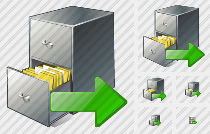 Icône Document Box Export