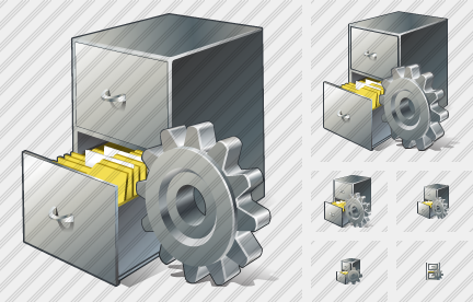 Icono Document Box Settings