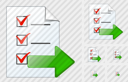 Document Task Export Symbol