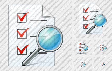 Document Task Search Icon