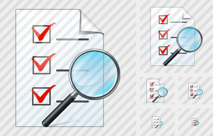 Document Task Search 2 Icon