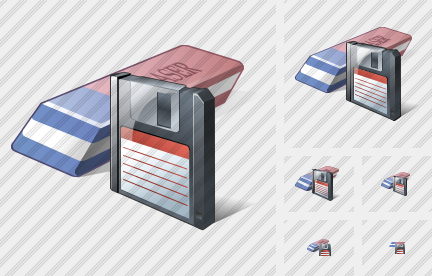 Eraser Save Icon Eraser Save Icon