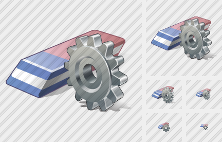 Eraser Settings Icon Eraser Settings Icon