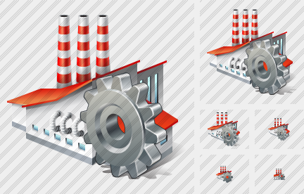 Icona Fabbrica Impostazioni