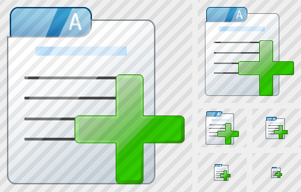 File Card Add Icon