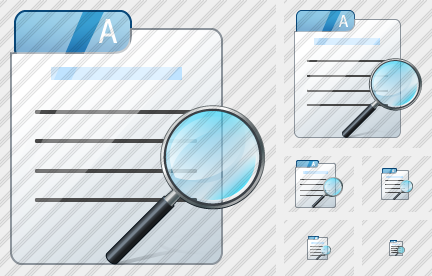 File Card Search 2 Symbol