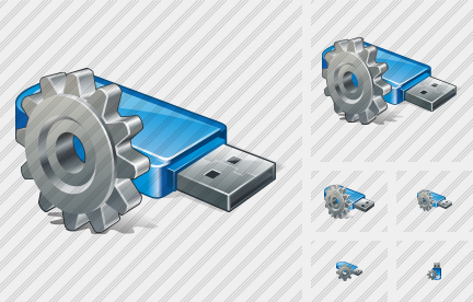 Flash Drive Settings Icon