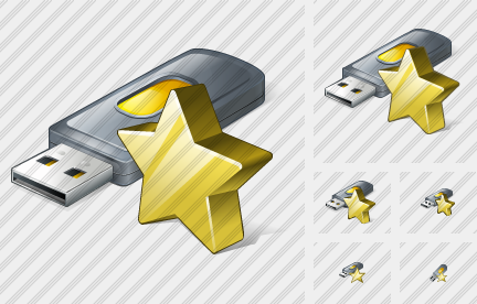 Flash Drive2 Favorite Icon