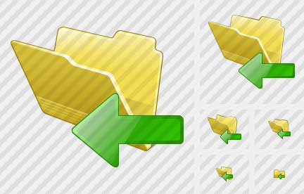Folder Import Icon Folder Import Icon