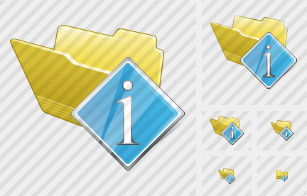 Folder Info Icon Folder Info Icon