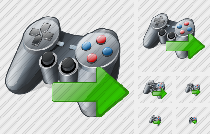 Icono Gamepad Export