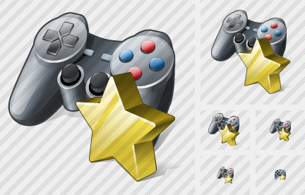 Icono Gamepad Favorite