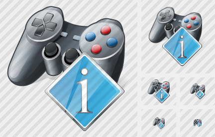 Icono Gamepad Info