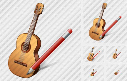 Guitar Edit Icon Guitar Edit Icon