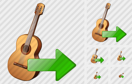 Guitar Export Icon Guitar Export Icon