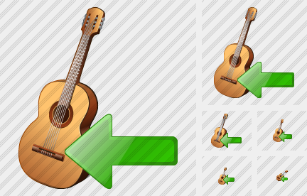 Guitar Import Icon Guitar Import Icon
