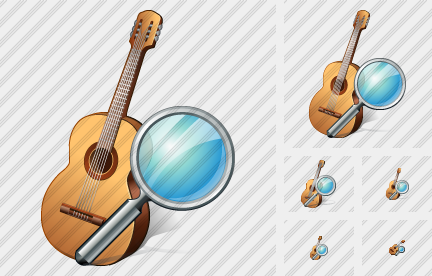 Guitar Search Icon Guitar Search Icon