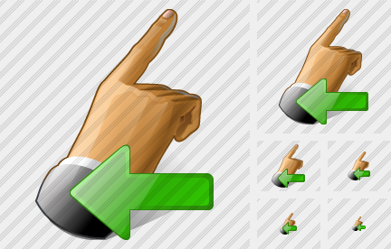 Hand Import Icon