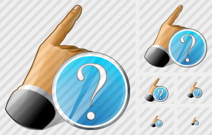 Icono Hand Question