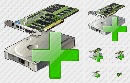 Hardware Add Icon Hardware Add Icon