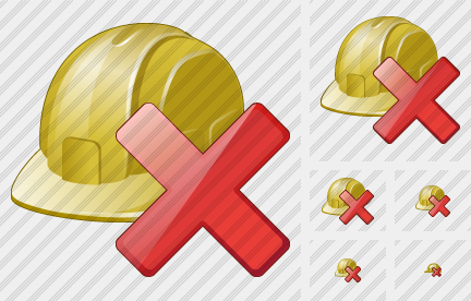 Helmet Delete Icon