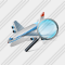 Airplane Search 2 Icon