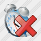 Alarm Clock Delete Icon