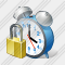 Alarm Clock Locked Icon