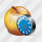 Icône Apple Clock
