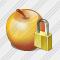 Icône Apple Locked