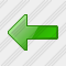 Arrow Left Green Icon