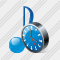 Audio Clock Icon