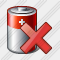 Battery Delete Icon