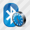 Bluetooth Clock Icon