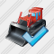 Bulldozer Ok Icon