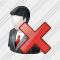 Business User Delete Icon