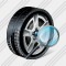 Icône Car Wheel Search 2