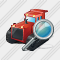 Catterpillar Tractor Search Icon
