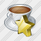 Иконка Чашка кофе Избранное
