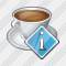 Иконка Чашка кофе Информация