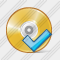 Compact Disk Ok Icon