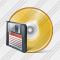 Compact Disk Save Icon