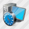 Computer Clock Icon