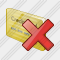 Credit Card Delete Icon