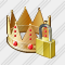 Crown Locked Icon