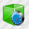 Cube Clock Icon