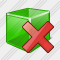 Cube Delete Icon