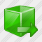 Cube Export Icon