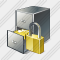 Document Box Locked Icon