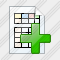 Document Table Add Icon